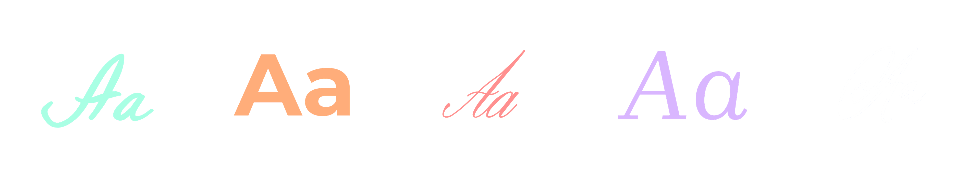 5 авторских шрифтов Лето: Autograph, Montserrat, Virtuos Music, Brygada 1918, Elly Sandeo